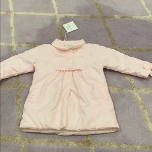 Lightly lined button down jacket